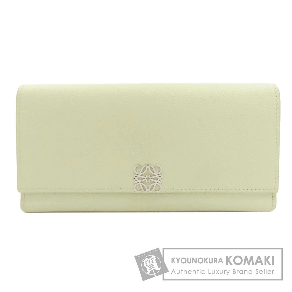 Loewe Anagram Continental Wallet Long coin purse Leather